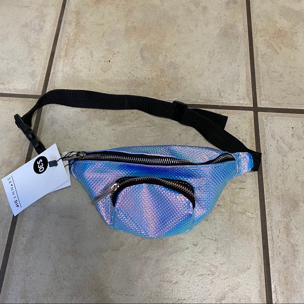 holographic fanny pack
